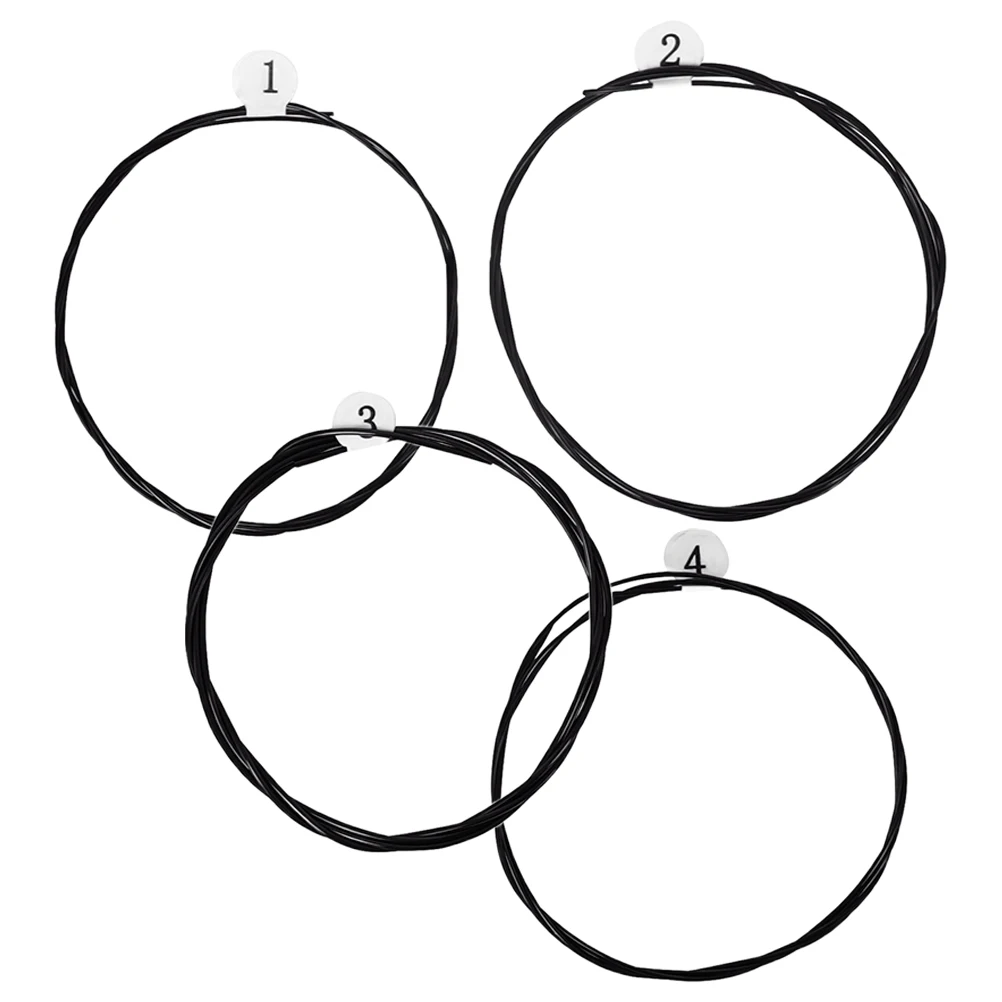 

4 Pcs Component Ukulele Strings Music Wire for Nylon Small Instrument Accessory