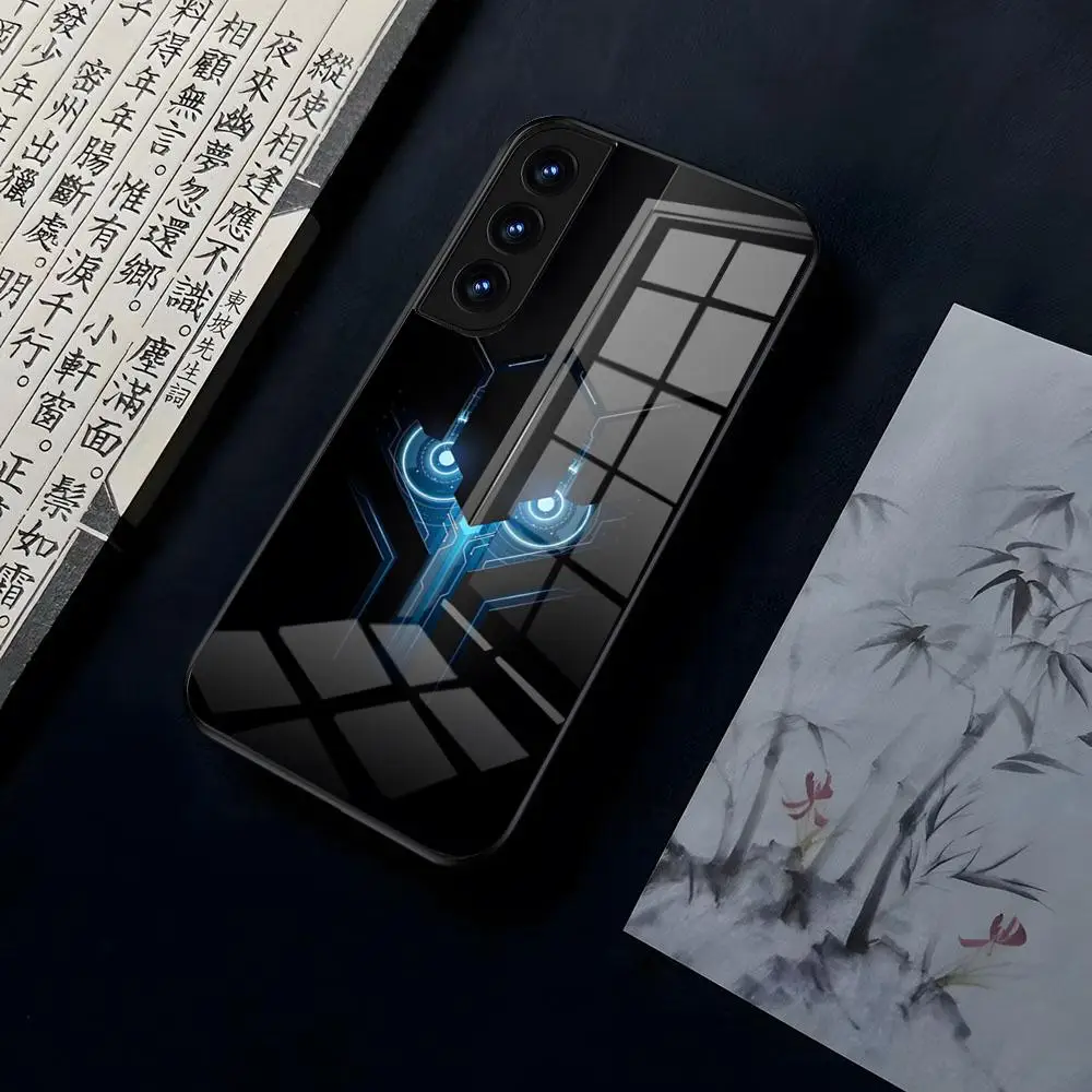 Mechanische Host Telefon Fall Für OPPO EINE 55 54 One Plus 8T 92s A93s A94 95 8 9 7 Pro FindX3 X5PRO RENO4 RENO7 Reno4se 5F 6Z Glas