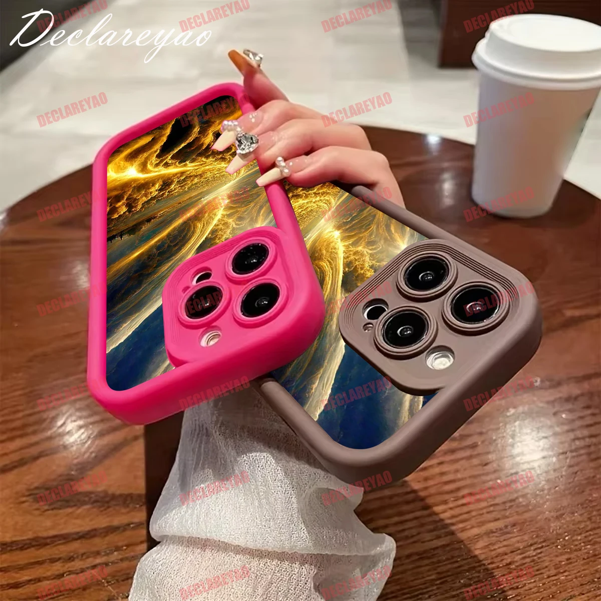 DECLAREYAO ماتي بولي يوريثان لينة خفيفة سليم حالات ل Redmi 10X 9A 9S 11A K50 8 9AT 7 13R 10A زائد A2 Pro 9i wer يغطي حافظة للصدمات #3