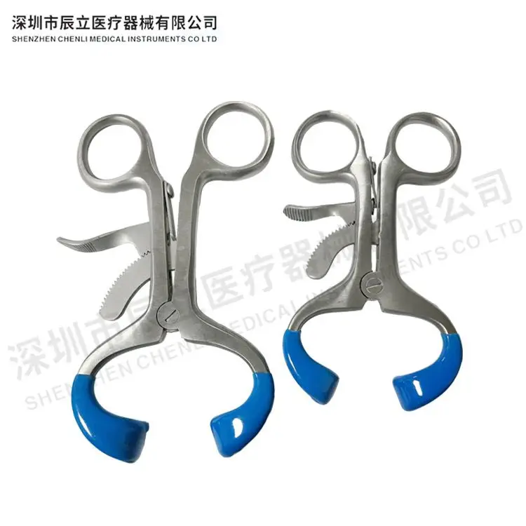 

Dental mouth opener Medical metal stainless steel forced mouth opener Mouth reamer oral implant apparatus