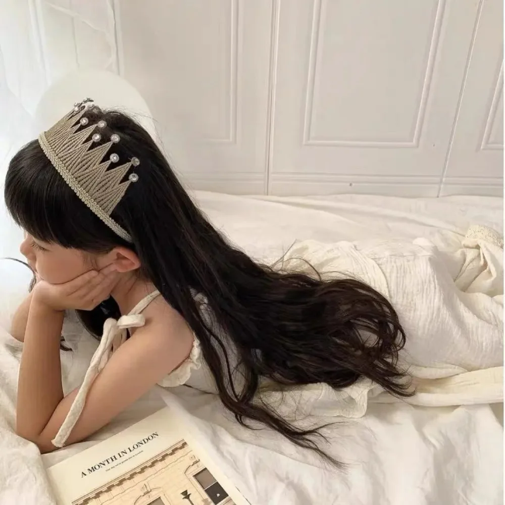 

Hair Accessories Children Girls Hair Comb Cosplay Pros Crystal Crowns Headbands For Birthday Tiara Princess Aisha Tiaras