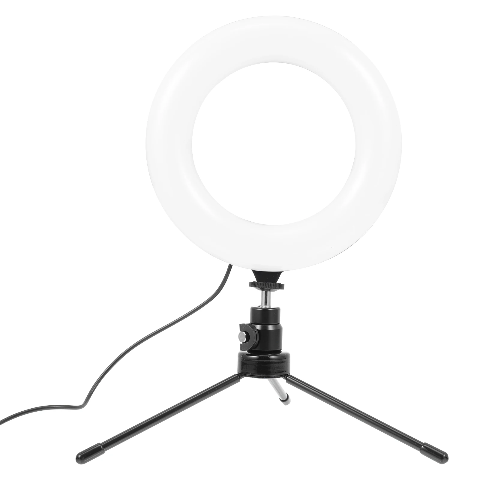 

Led Ring Fill Light For Live Streaming Adjustable Angle High Quality Abs Material Long Lasting Heat Dissipation