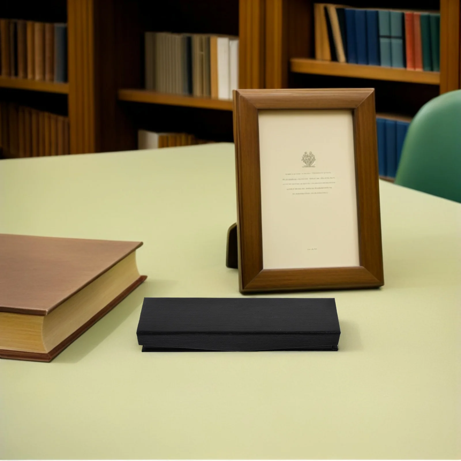 

10pcs Pen Box Empty Present Case For Fountain Ballpoint Pens Storage Organizer Office Business Gift Flip Top Design Stationery