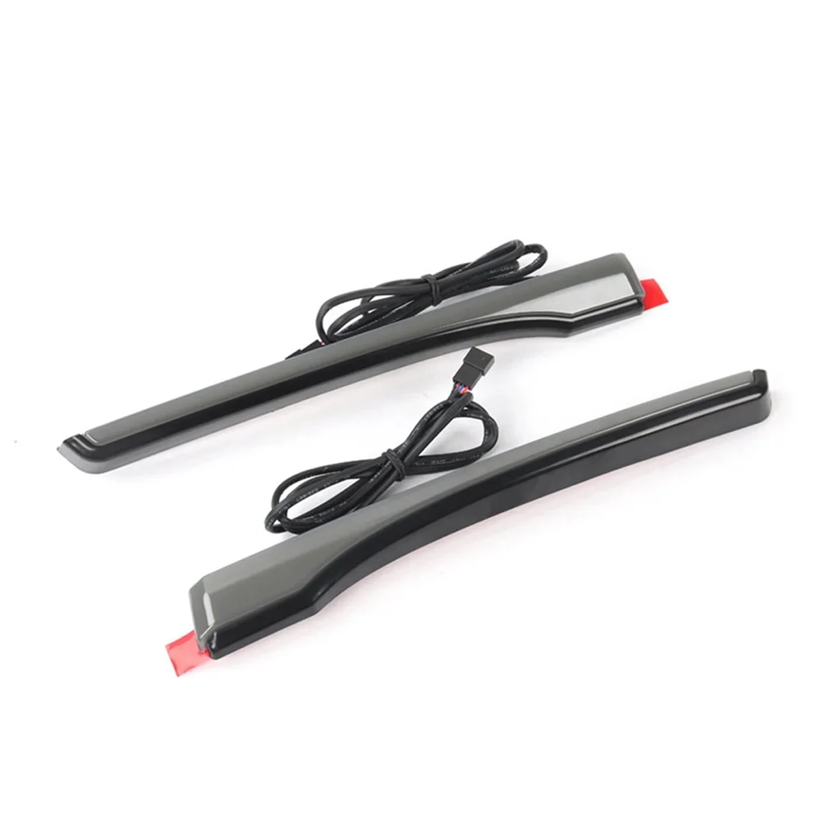 

Motorcycle SPAR LED Side Lights for Indian Touring Trunk/Roadmaster/Pursuit 2020-2024 Smoke Grey