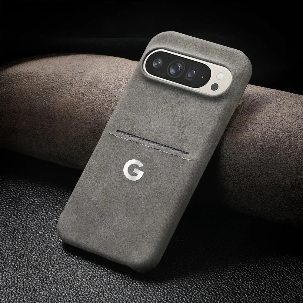 High Texture Retro Business Sheepskin Case For Google Pixel 
