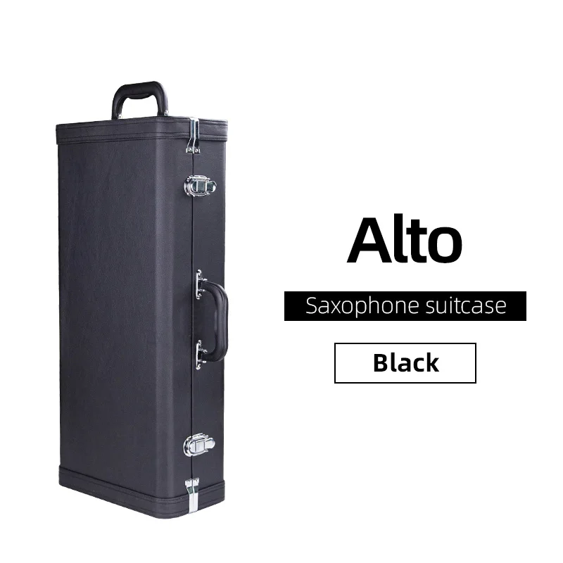 E-Flat Alt-Saxophon und B-Flat Tenor-Saxophon Spezieller Transportkoffer, Instrumenten-Rucksack, Tragbarer Reisekoffer, Hartschalenkoffer – Detail 11