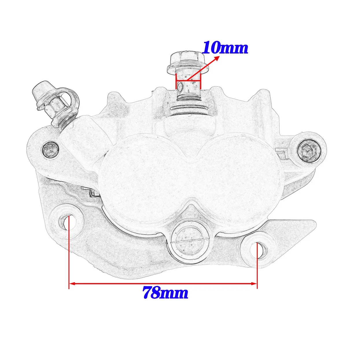 For Honda Front Brake Master Cylinder Lever Caliper Pump CRF250R CRF450R CRF250X CRF450X CR125R CR250R CRF 250R 450R Motorcycle