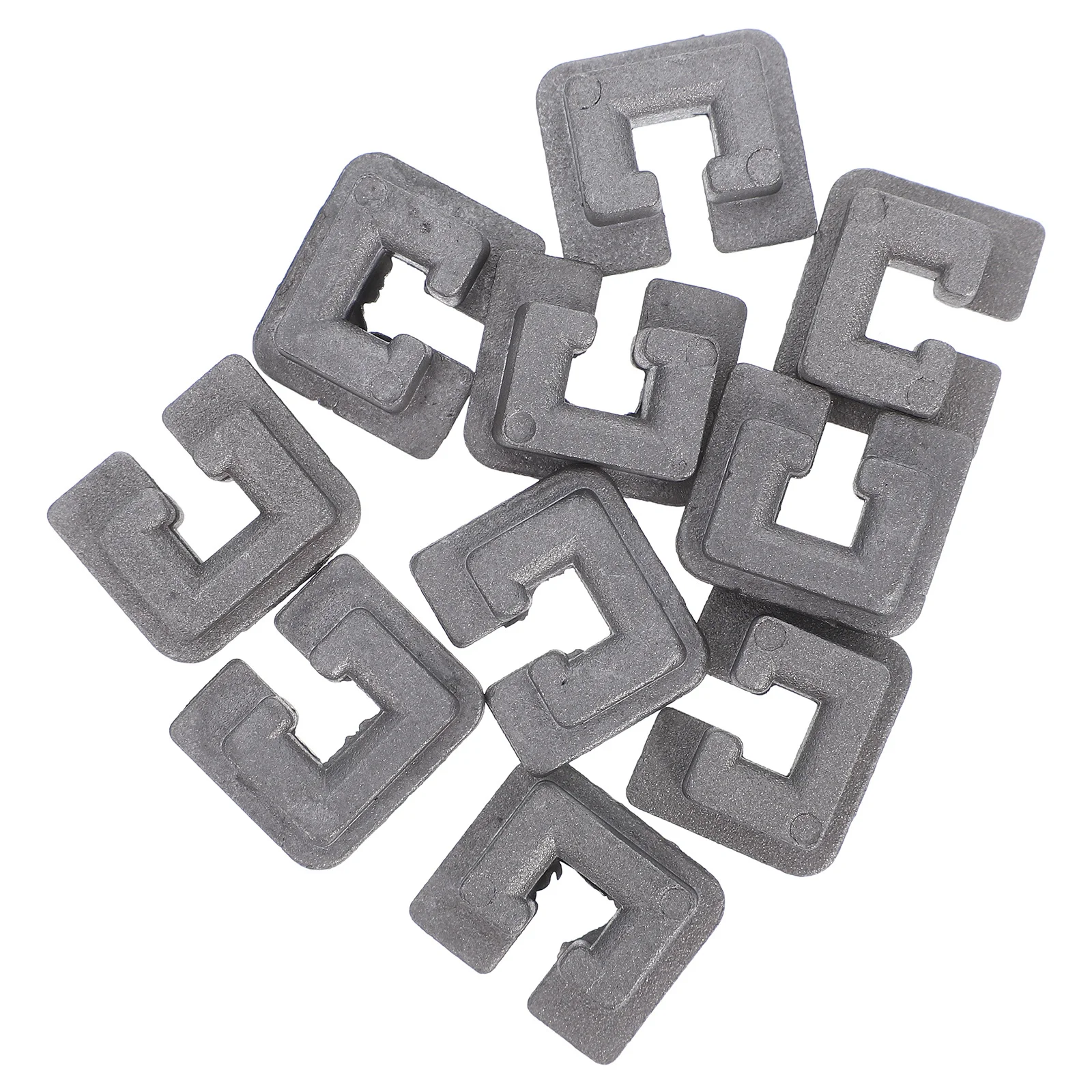 

10Pcs Grass Trimmer Head Aluminum Alloy Buckle Replacement Eyelet Sleeve for Lawn Mower Accessories Trimmer Parts