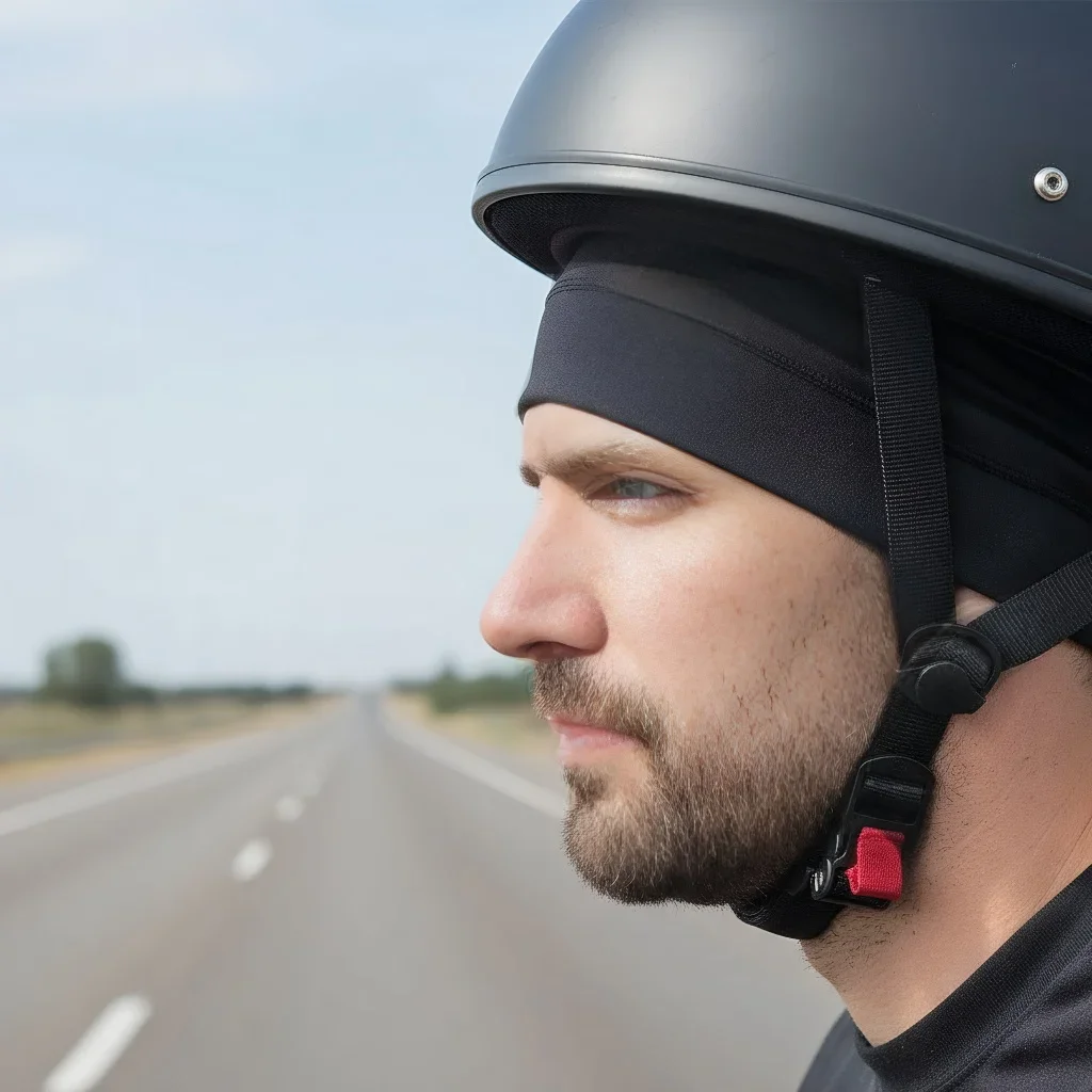 

Motorcycle Helmet Inner Cap - Quick Dry Breathable Racing Beanie for Motocross Under-Helmet Comfort