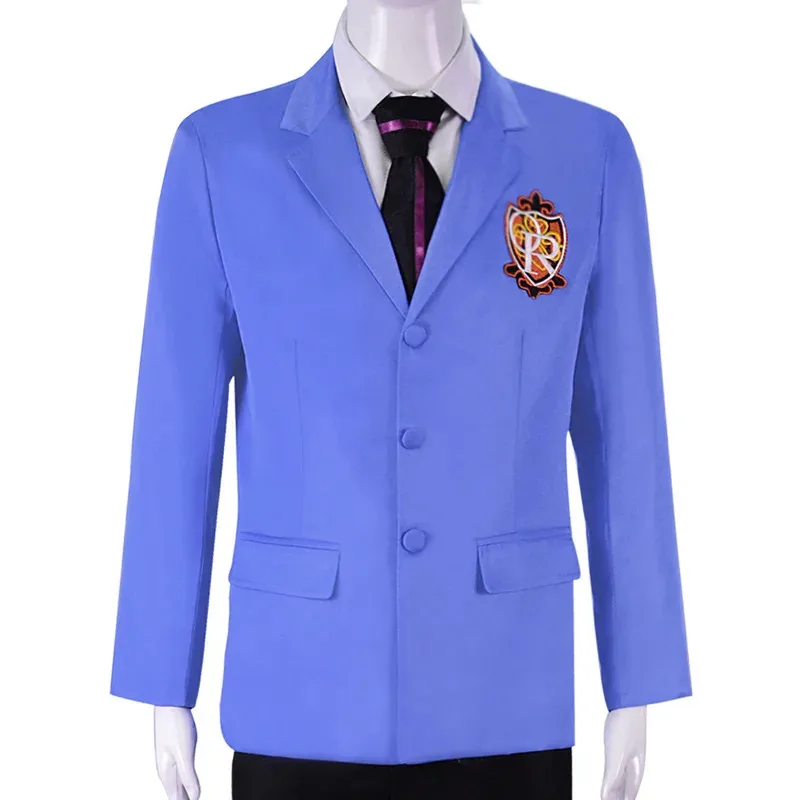 Ouran Host Club Anime Costume Fujioka Suou Tamaki King Cosplay High School Uniform Halloween Men Women Suit mb.3