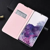 Slim Wallet Case for Samsung Galaxy S20 Plus S20+ Ultra Phone Sleeve Bag Shockproof Flip Cover with Card Holder Business Purse
