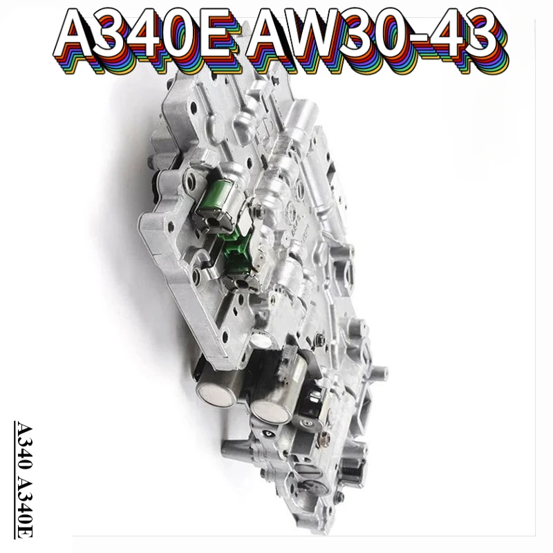 Корпус клапанов трансмиссии A340 A340E A340F A341 A343 A343E с соленоидами для Volvo/Toyota/Mitsubishi/Jeep AW30-43 AW30-70LE