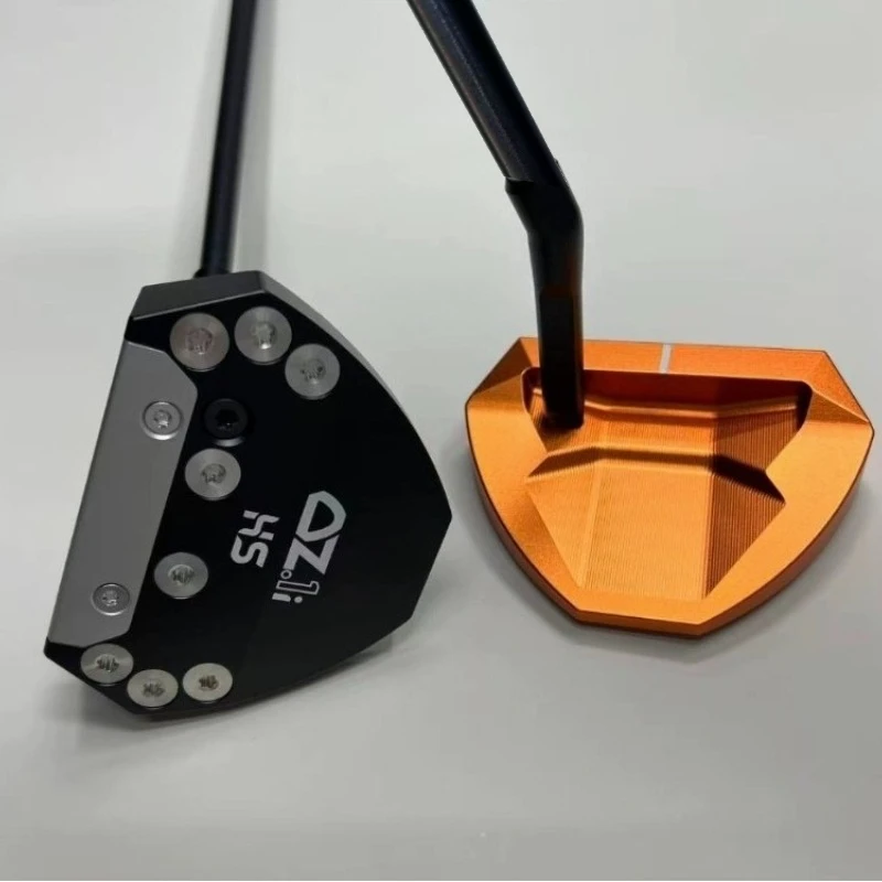 DZ.1i HS قضيب وضع الجولف المتوازن بدون عزم دوران مطلي بالكهرباء وعمود فولاذي أسود لنادي الجولف مع غطاء علوي