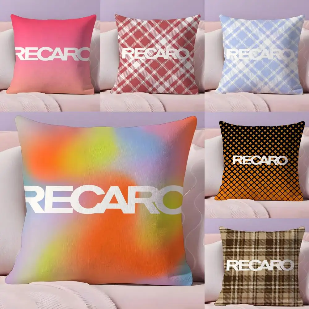 

Модные аниме-чехлы для подушек R-Recaro, коротковорсовые, с двусторонним принтом, квадратные наволочки для дивана, декор для дома