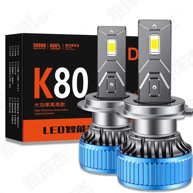 

H1 H3 H4 H7 H11 9005 9006 9012 LED Headlight Bulbs 12V 32W 6000K Hi Lo Beam 3570 Chips Car Light Retrofit
