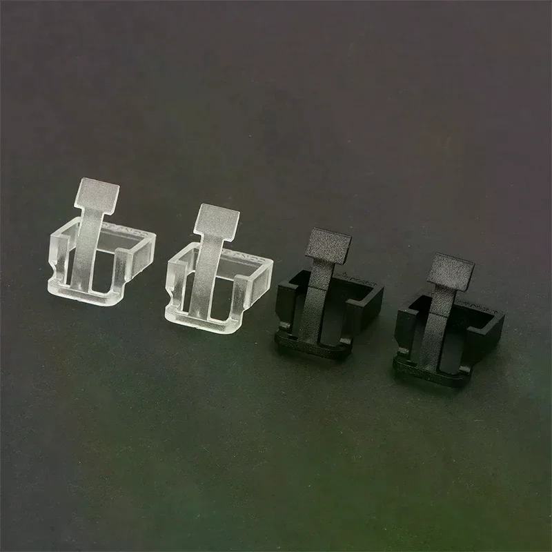 10Pcs Network Cable Crystal Head Buckle Replaceable RJ45 Plug Protective Cover Latch For RJ45 Cable Repaire Parts