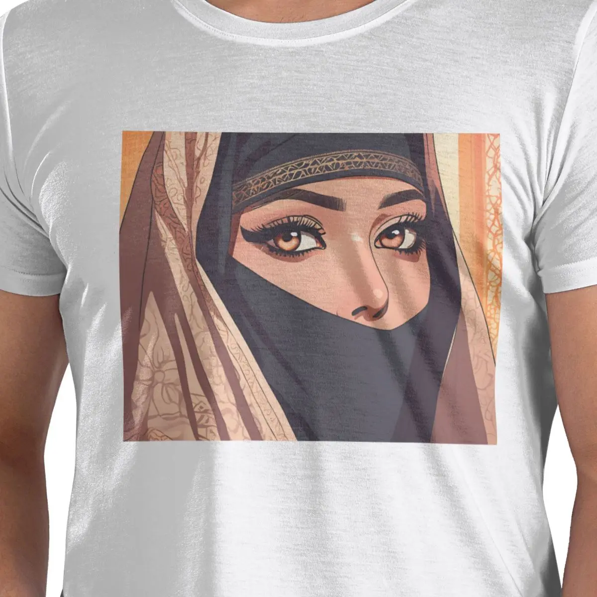 

Saudi Women 100% Cotton T-Shirt Men's Funny T Shirts Men O-Neck Short Sleeve S-6XL