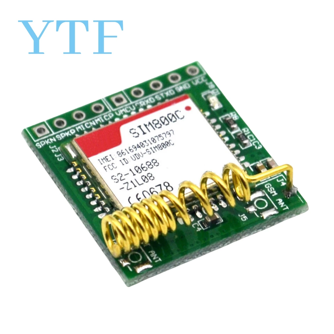 

SMS/MMS GSM | SIM800C Module GPRS Wireless Communication Module Super SIM900A Development Board Module