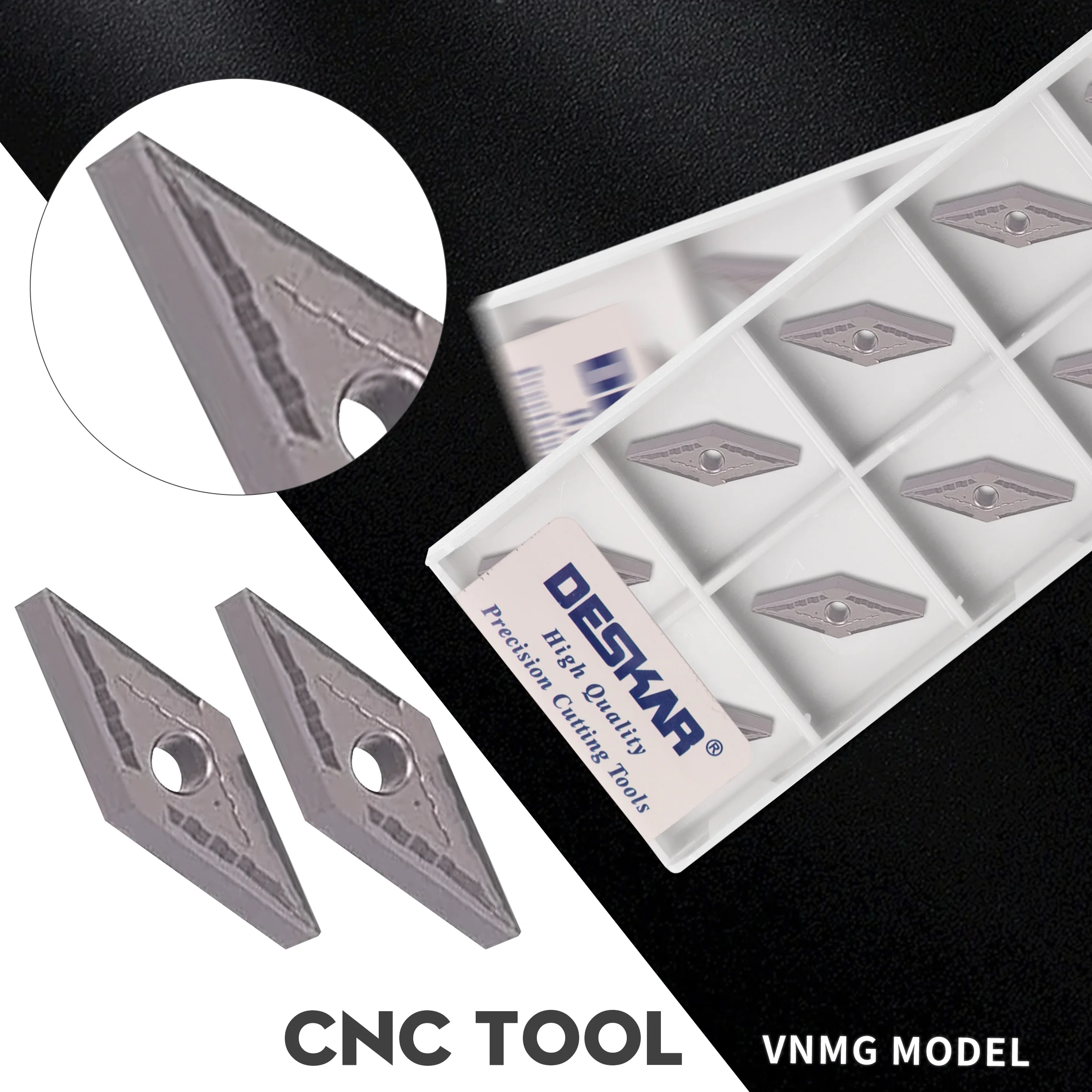 VNMG160404-MT LF90 VNMG160408-MT LF90 Cermet wear-resistant cutting insert CNC lathe turning blade Carbide external turning tool