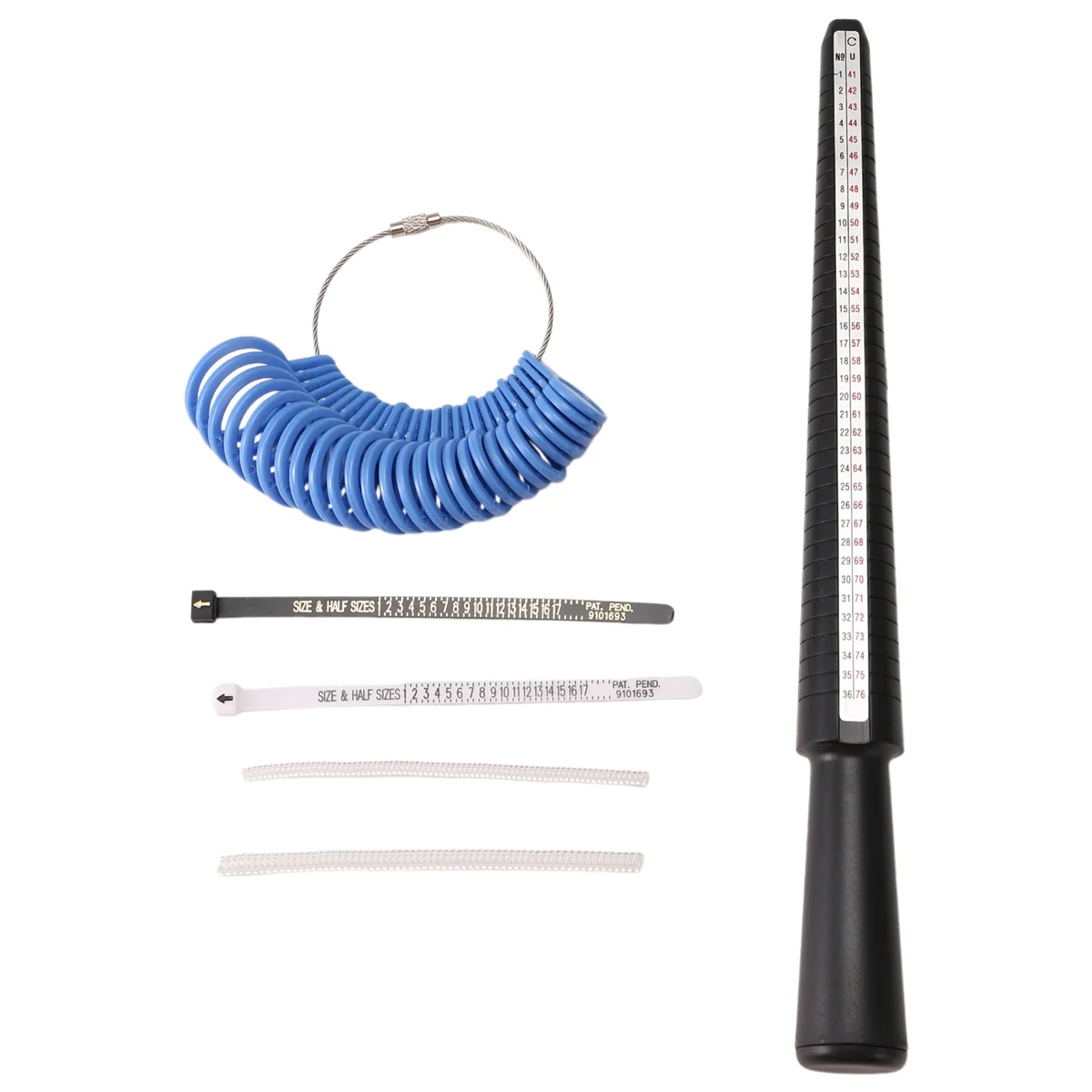 Set Alat Ukur Ukuran Cincin AA - Ring Sizer Measuring Tool Mandrel Set ulasan dan harga