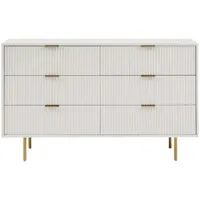 modern luxury storage six drawer wooden cabinet Italian style living room bedroom sideboard drawer cabinet
