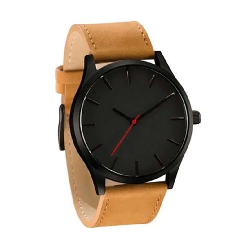 Men Watch Fashion Sport Watches for Male Calendar Leather Band Casual Quartz Wristwatches Clock Relógio Masculino Reloj Hombre