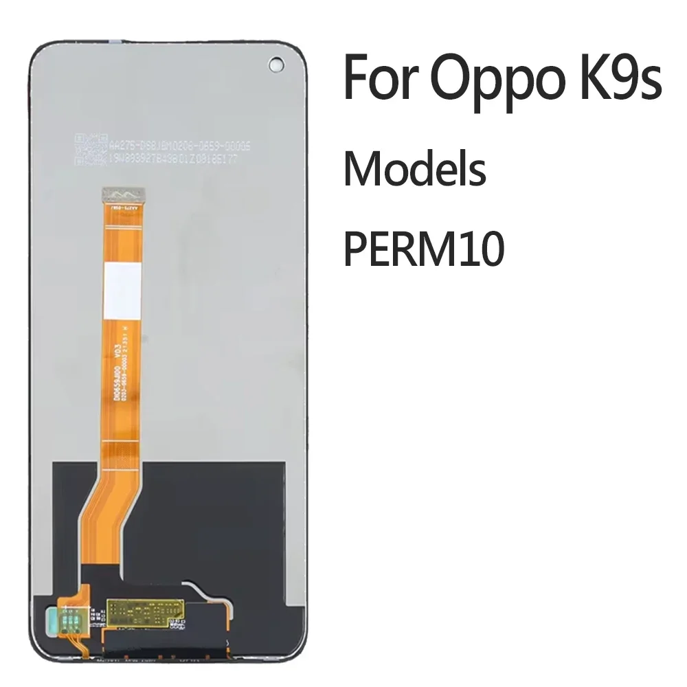 IPS For Realme 9 Pro 9 5G Q5 Q3s Q3t V25 Q3T LCD Display Touch Screen Panel Digitizer Assembly Replacement For Oppo K9S LCD