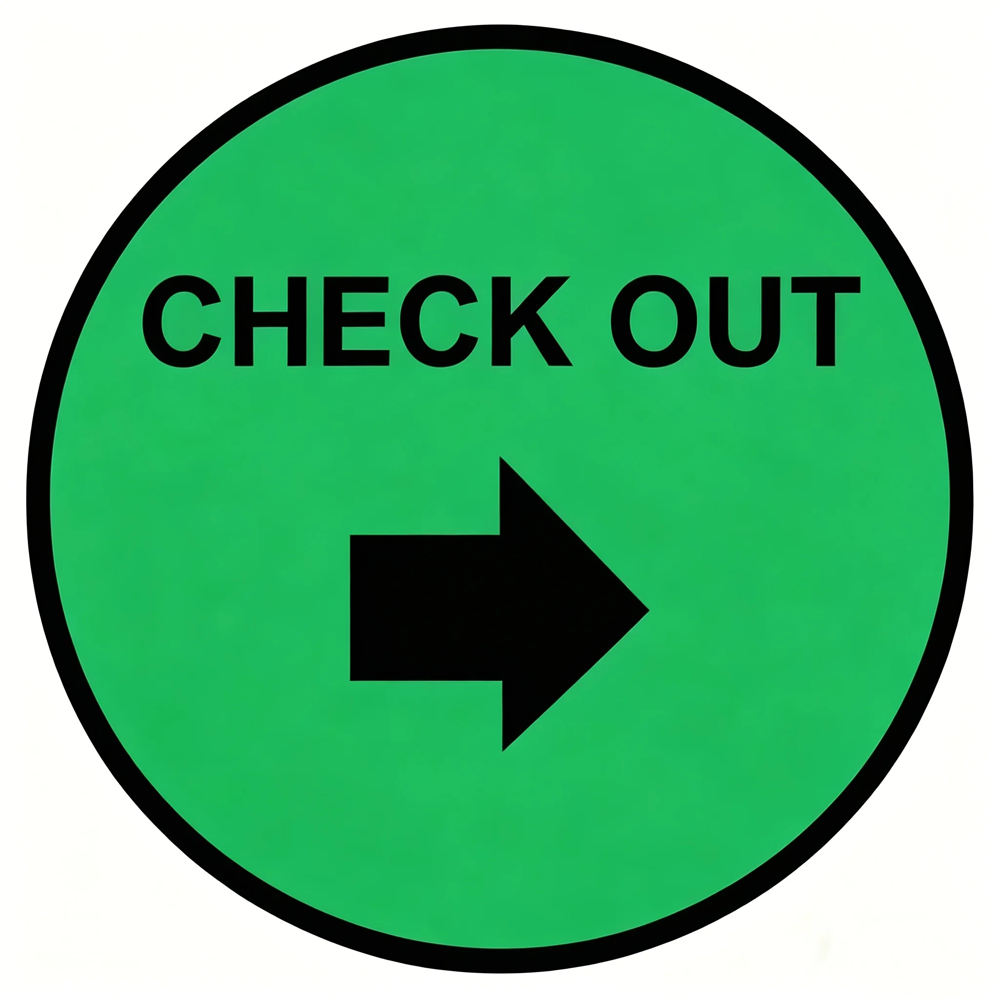 Check Out Right Arrow Sign Metal 8x8 Inches Sign, Rust Free, UV Protected And Waterproof, Weather Resistant, Durable Ink, Easy t