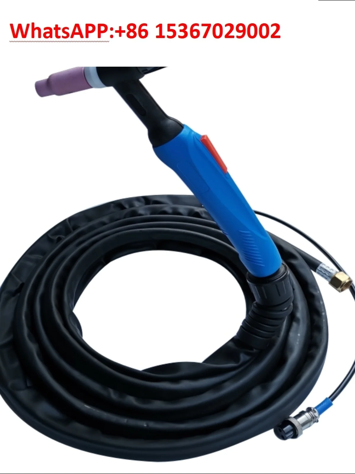 

Ruiling model WP26 argon arc welding gun handle wire gas-cooled argon arc quick plug TIG26 argon arc