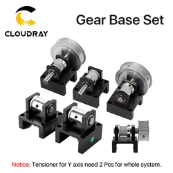 Gear Base Set Machine Mechanical Parts for Laser Engraving Cutting Machine