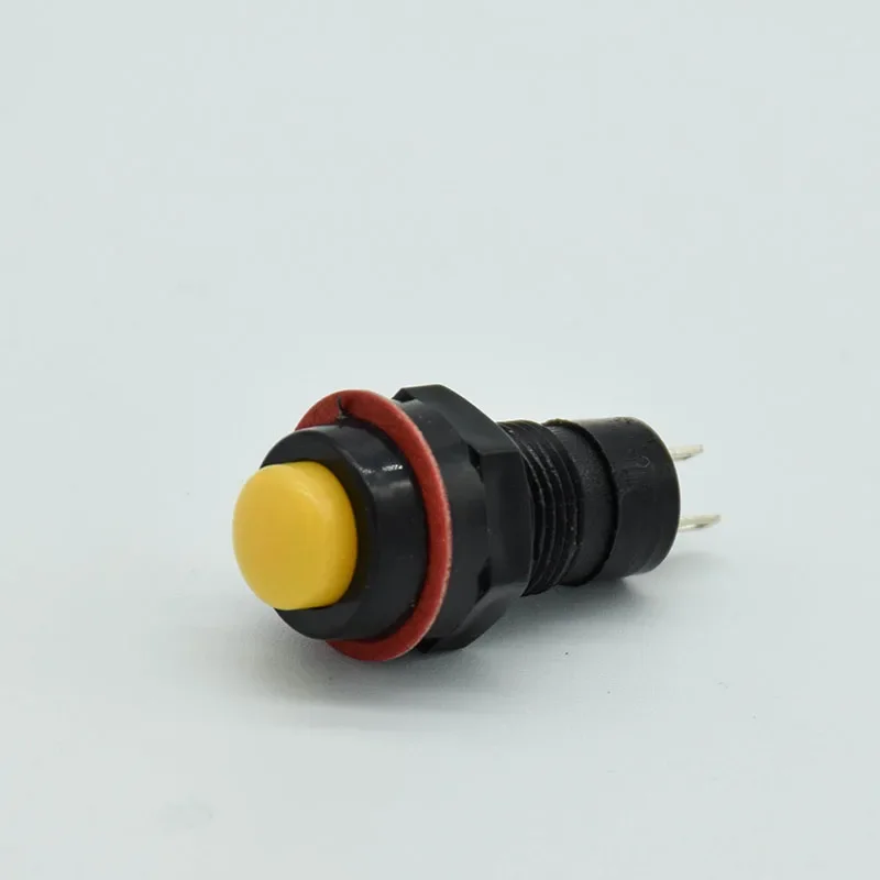 6pcs/lot   10mm  Self Locking / Momentary  Round Push Button Switch reset 6 colors available