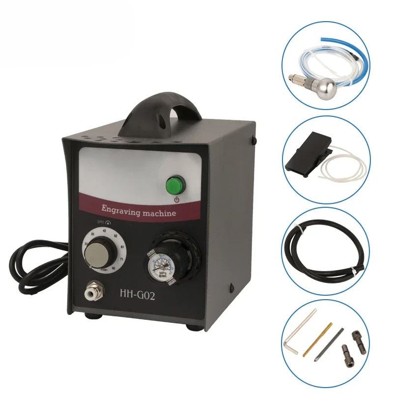 Pneumatic Engraving Machine Edge Machine Micro Inlay