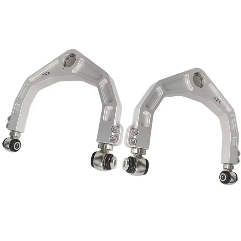 for KYJKS Forged Heavy Duty Uniball Steel Upper Control Arm Kit for Nissan Patrol Y62 Armada 2010- Retrofit Upgrade