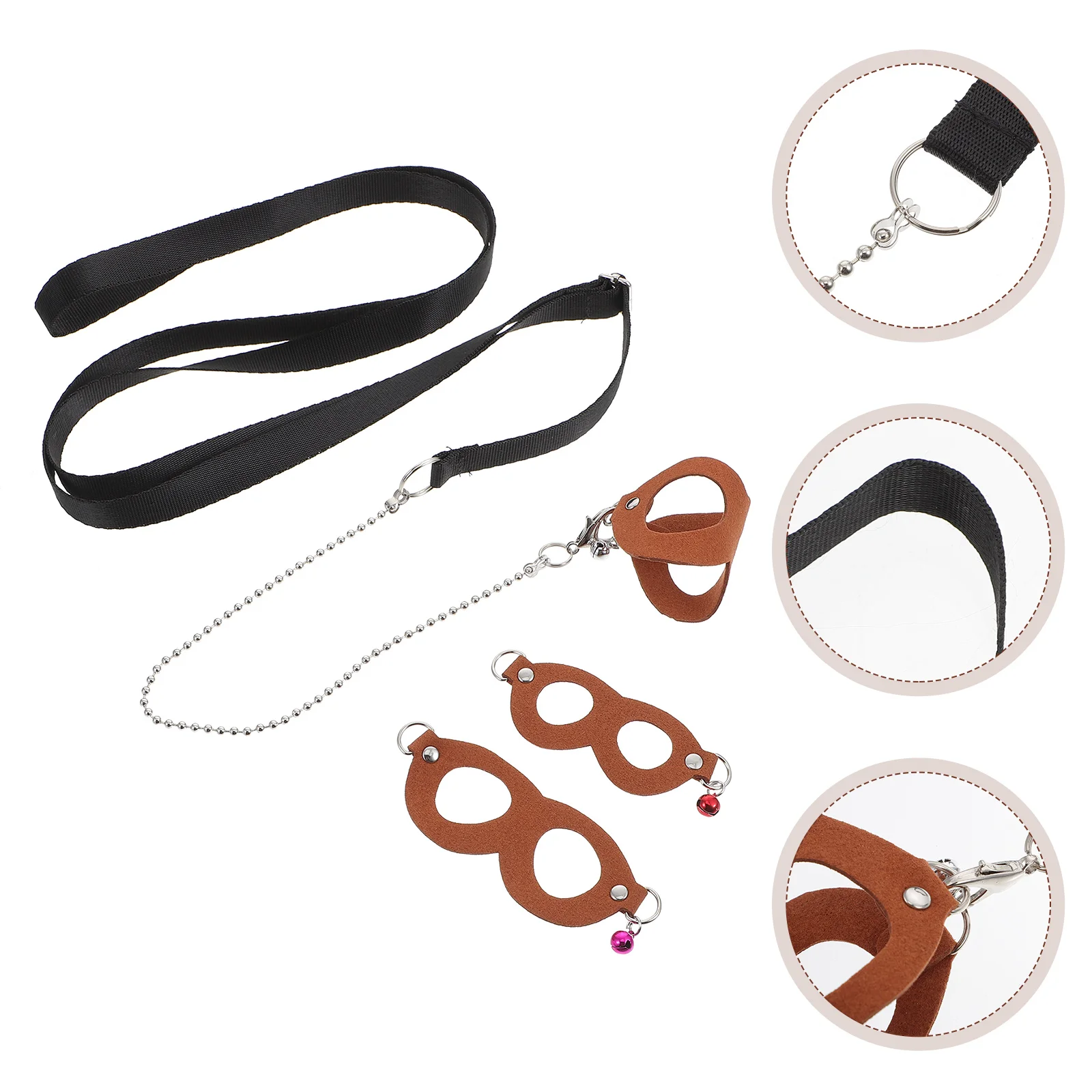 

1Set Sugar Glider Traction Rope Small Pet Sturdy Adjustable Lightweight Outdoor Walking Leash Pulling Rope Sugar Glider Harness