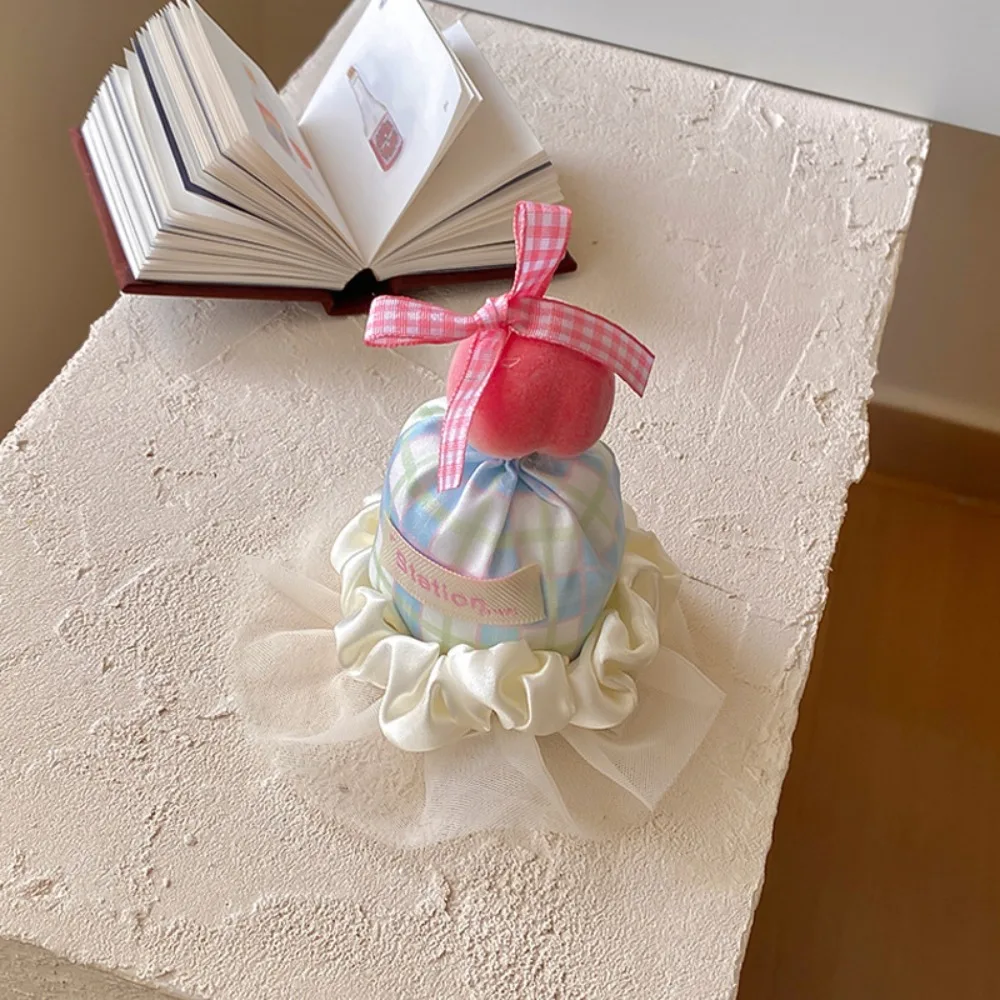 Stylish Lace Design Fruit Cake Hair Clip Versatile Cake Shape Lace Lolita Headdress Cute Sweet Hair Ornament Gifts Cosplay