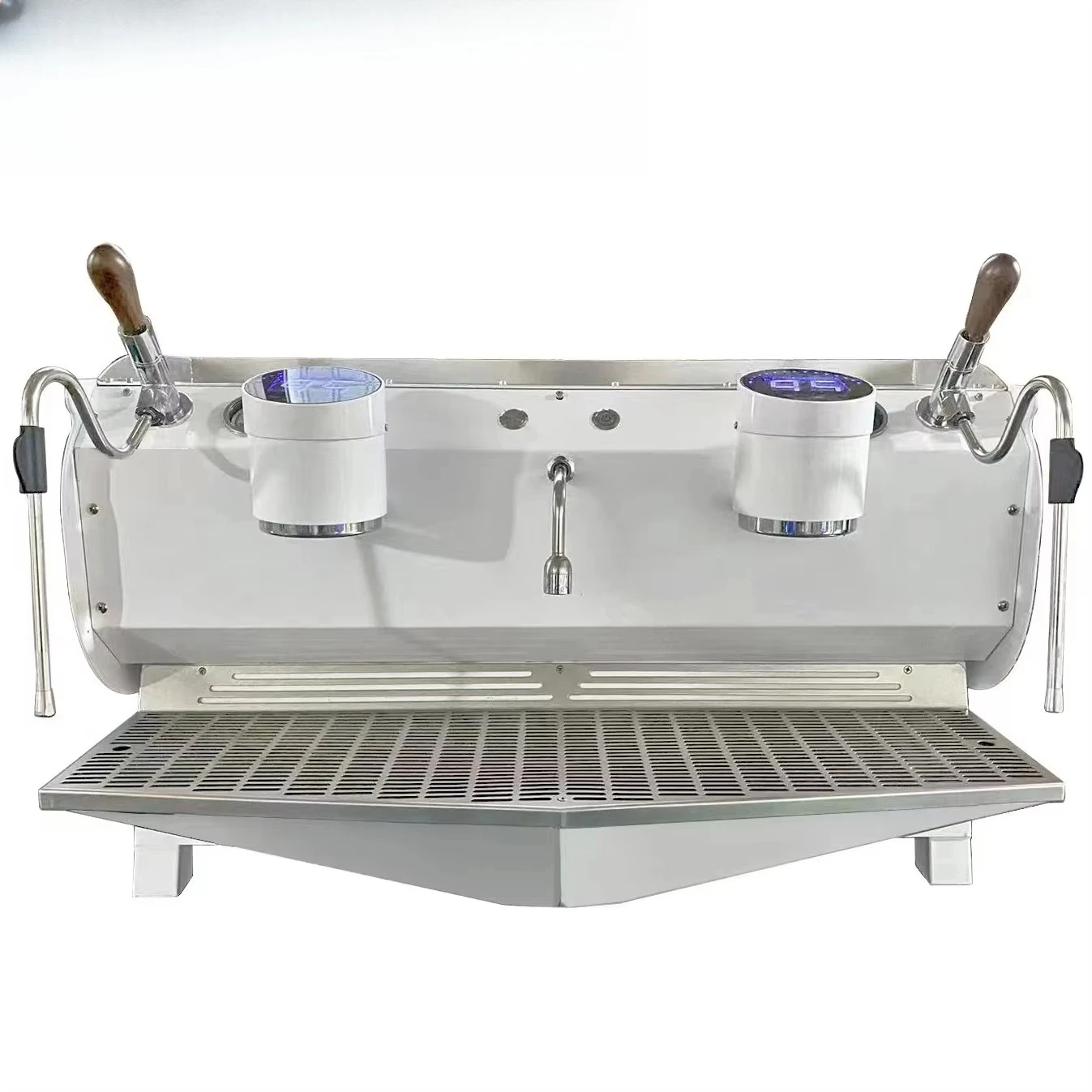 

Профессиональная коммерческая кофемашина на 2 группы, полуавтоматическая, с помпой, для приготовления эспрессо, для кофейни