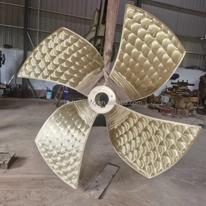 Customizable 3-7 Blades Marine Propeller Bronze and Stainless Steel  Ship Propeller bronze boat propeller
