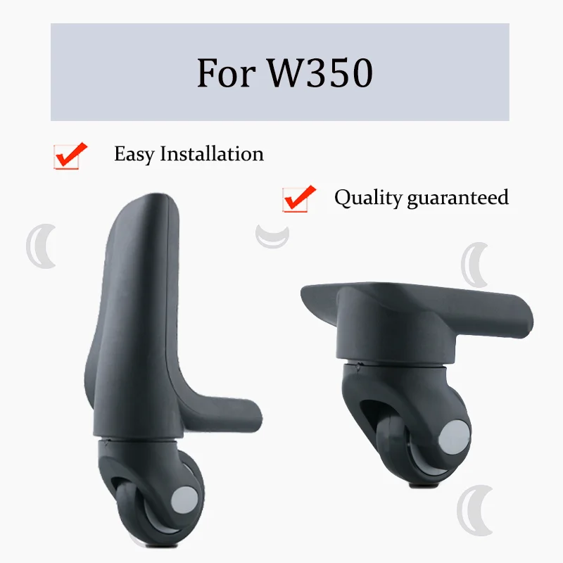 

For W350 Heavy-Duty Luggage Replacement Wheelset - Wear-Resistant Silent Rollers Quiet Rotation, Smooth and Effortless Movement