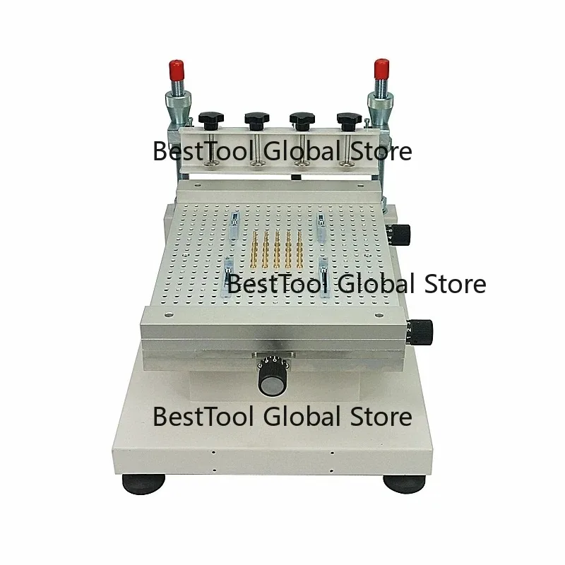 Solder Paste Printer Silkscreen Printing Machine High Precision SMT Screen Printer Single Double-sided Circuit Board Paste