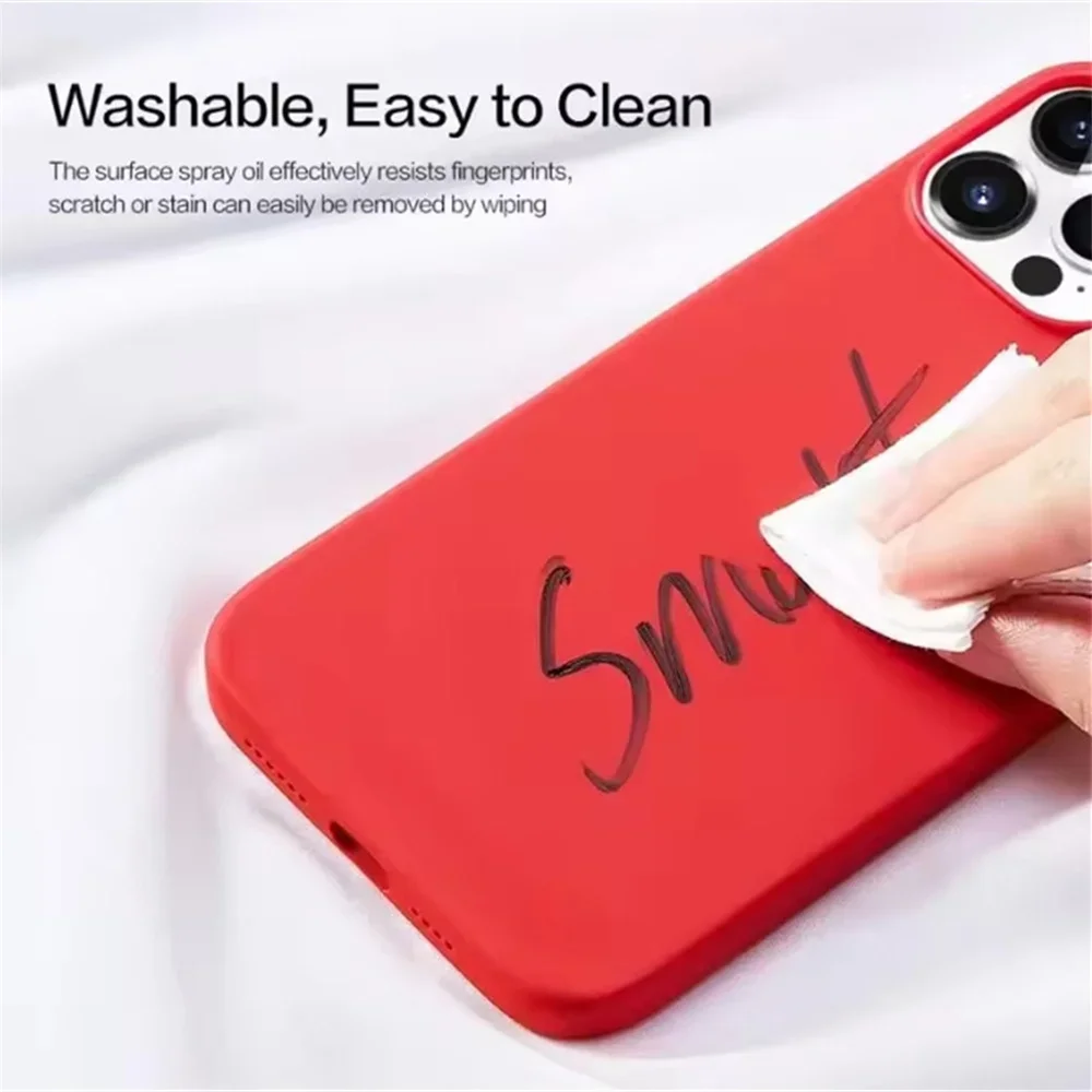 Einfache einfarbige Handyhülle für iPhone 16 Pro Max 16 15 14 Pro 11 12 13 Pro Max 12 16 Pro Neue luxuriöse stoßfeste Abdeckung – Detail 8