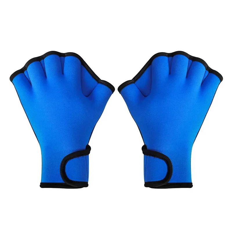 

Diving materials hand webbed swimming training duck feet paddling feet rubber swimming gloves