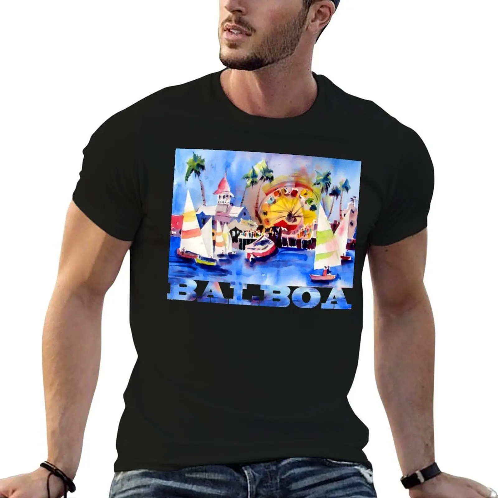 Balboa FunZone Sails T-Shirt t shirt personalised man t shirt graphic t shirts with prints T-shirt