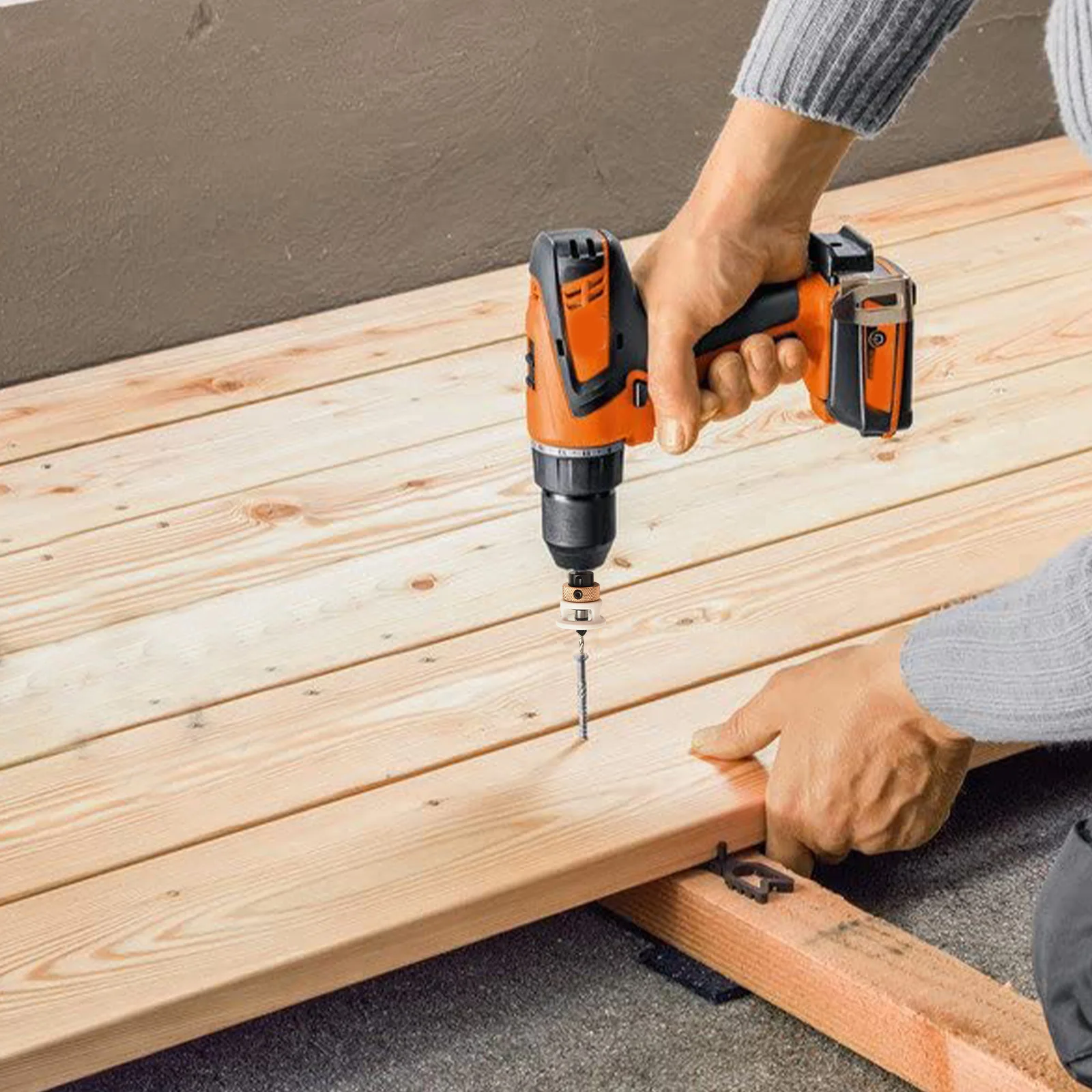 لعشاق DIY كربيد لقمة ثقب الدقة عمق وقف لقمة ثقب عمق وقف لقمة ثقب عمق متسلسل سهلة التركيب