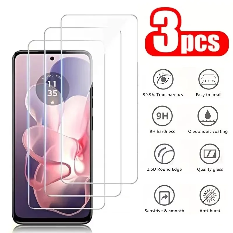 3Pcs Hd Tempered Gl… - image