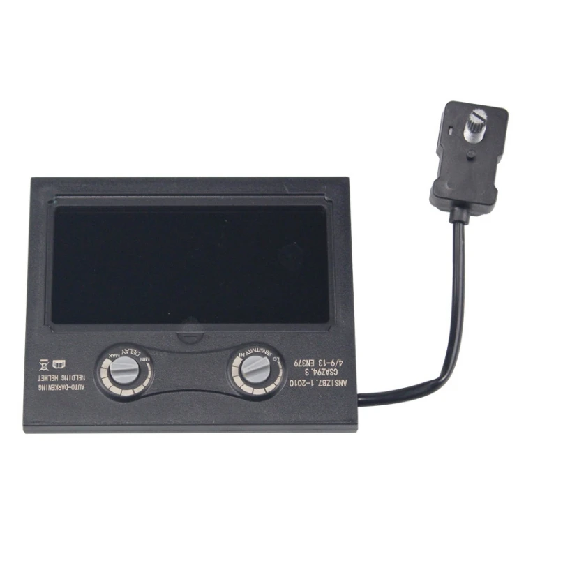 Solar Auto Escurecimento Soldagem Lens Painel, máscara de capacete, filtragem automática, abajur óculos