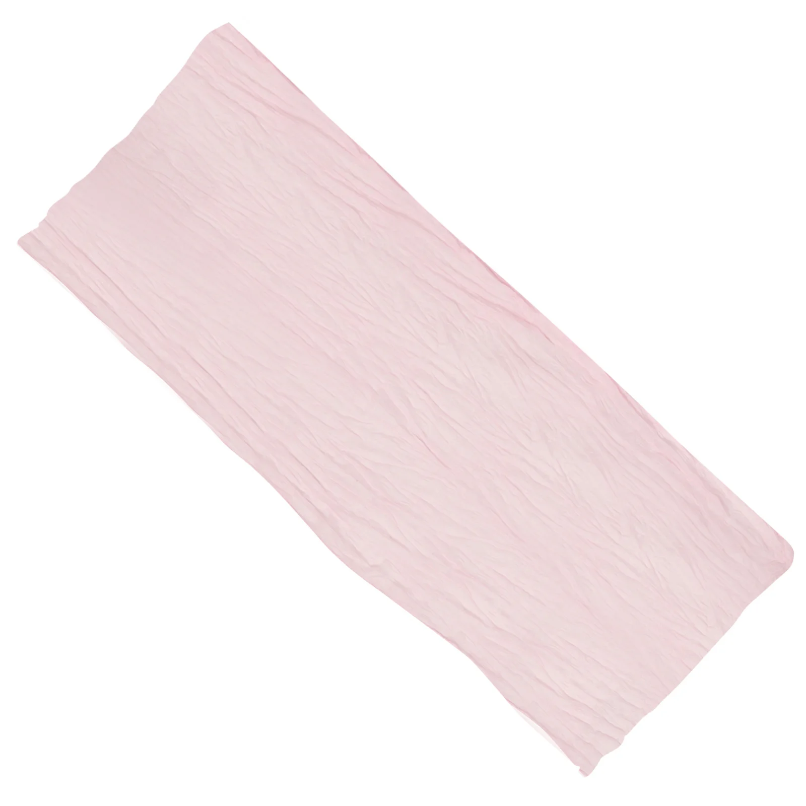 

Bohemian Table Runner Sheer Wrinkled Design Wedding Party Decor Multifunctional Home Table Cover Holiday Dining Decoration