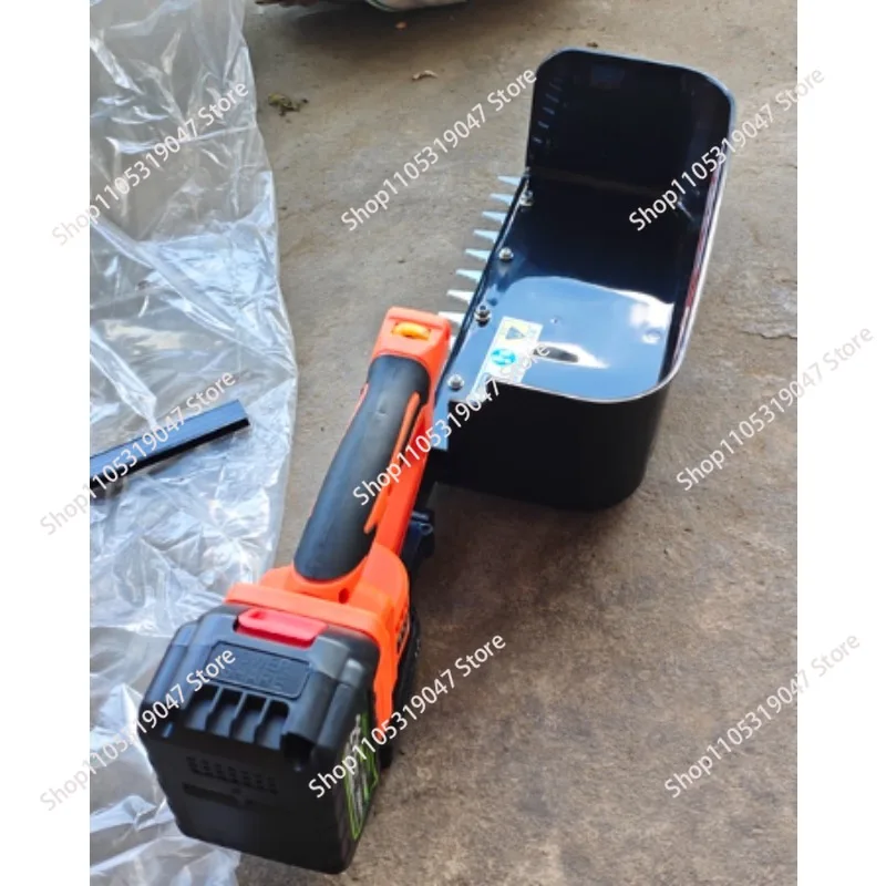 10-Battery Rechargeable Tea Picking & Trimming Machine | Dual-Purpose Shearer for Tea Trees & Hedges