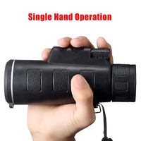 40x60 Lightweight 40 X Telescope For Outdoor 60 Outdoor Camping Hiking Monocular Telescope Bird Watching Travel