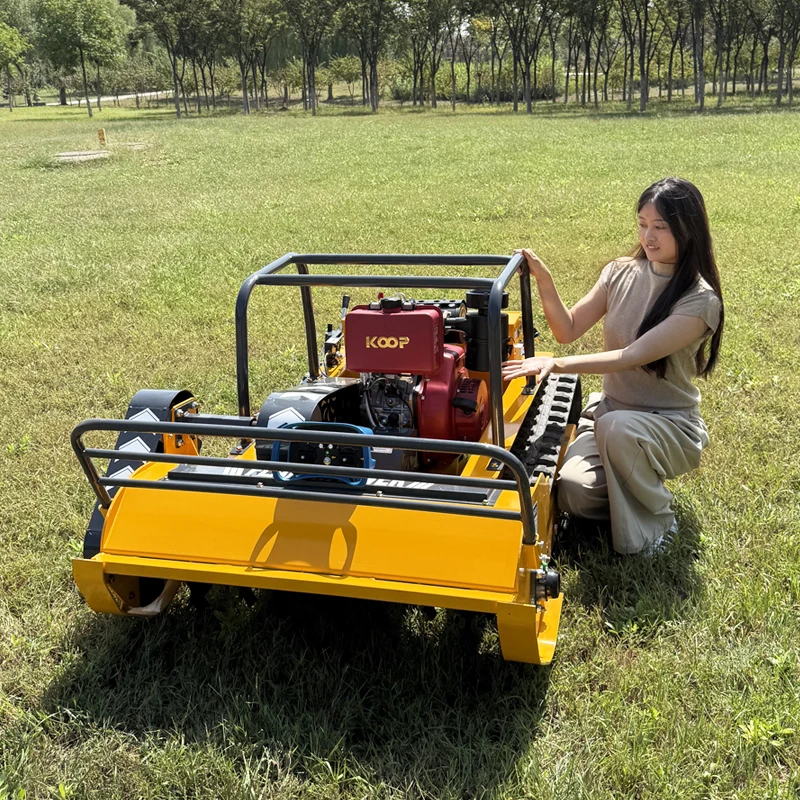 

Customized Factory Direct Remote Controlled High-Performance flail mower Garden Trimmer with Core Engine Bestseller in English