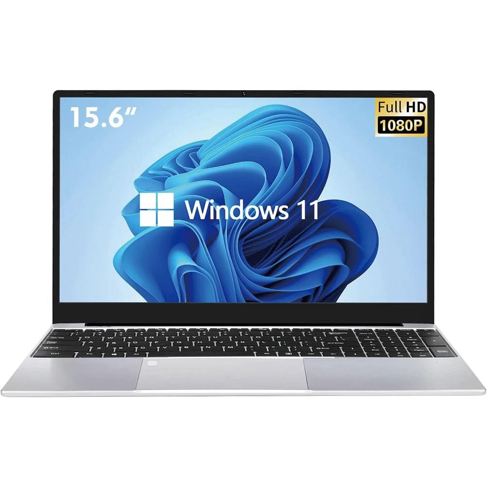 

15.6 Inch Laptop 8GB RAM 256/512GB/1TB SSD Intel J4105 Business Netbook Windows 10 11 Pro Notebook Pc Gaming Computer